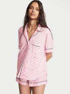 Пижама женская Victorias Secret 11172534 розовая XL