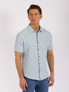 Рубашка мужская DAIROS GD81100481 голубая 2XL
