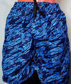 Шорты для плавания мужские Five 9666 голубые 62 RU