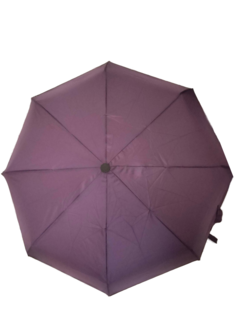 Зонт унисекс Dolphin А01 баклажановый/темно-фиолетовый