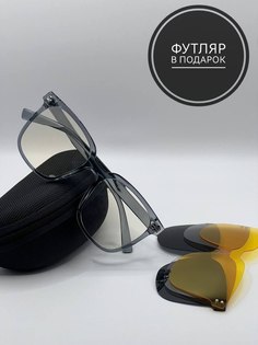 Солнцезащитные очки женские SunGold Магнит серые магнитные