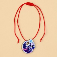 Браслет из текстиля р.24 Art beauty Сказка рядом, акрил