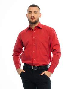 Рубашка мужская Imperator 5915-210 красная 42/170-178