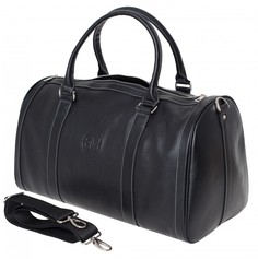Дорожная сумка унисекс Franchesco Mariscotti 6-425к черная, 47х26х23 см