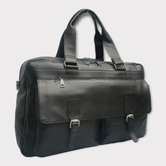 Дорожная сумка унисекс Capri STN-6618 черная, 30x48x20 см