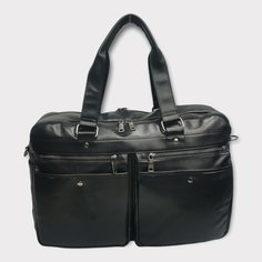 Дорожная сумка унисекс Capri STN-6616 черная, 30x47x20 см