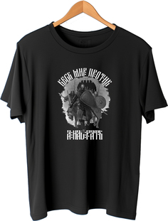 Футболка унисекс MustHaveWear tshirtblWorld черная 3XL