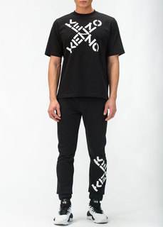 Футболка мужская NoBrand 5TS502 черная 2XL Kenzo