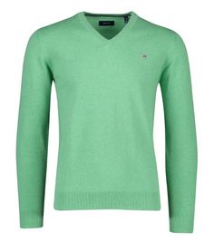 Пуловер мужской GANT 8030552 зеленый L
