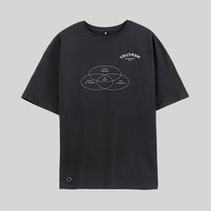 Футболка унисекс КосмоМерч Вы здесь черная M