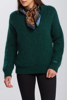 Пуловер женский GANT 4801147 зеленый XL