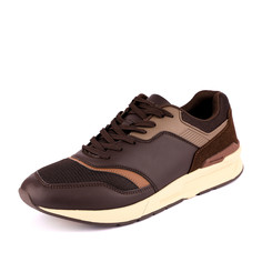 Кроссовки мужские PULSE 189-11MV-7909ST коричневые 46 RU