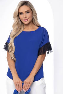 Блуза женская LT Collection Джессика синяя 50 RU
