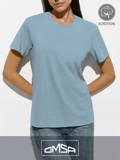 Футболка женская Omsa 1202 голубая XS