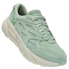 Кроссовки унисекс Hoka Clifton L Suede зеленые 7.5 US