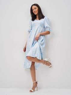 Платье женское Braslava 48822 голубое 48 RU