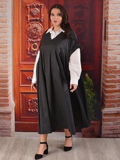 Платье женское DARKWIN DARK9815 черное 62-64 RU