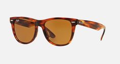 Солнцезащитные очки унисекс Ray-Ban RB2140F коричневые