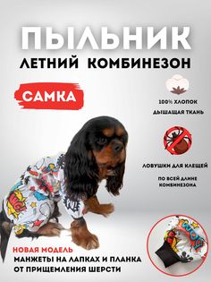 Комбинезон-пыльник для собак RAIN DOG, L, женский, белый, длины спины 35 см