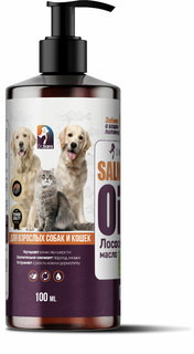 Лососевое масло для собак и кошек Dr.Sara Salmon Oi, 100 мл