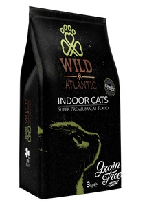 Сухой корм для кошек Wild Atlantic, для домашних, с курицей, 3 кг