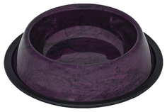 Миска Tappi Катора, с нескользящим покрытием, фиолетовый гранит, 710 мл