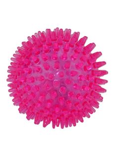 Игрушка для животных COSY Мяч игольчатый, с пищалкой, красный, TPR, 10 см