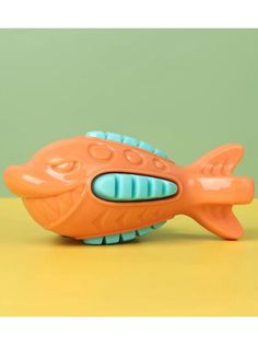 Игрушка для животных COSY Рыба с пищалкой оранжевая, TPR, 16х7х7 см