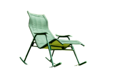 Садовое кресло-качалка Olsa Фольварк С238 140х65х105см green Ольса