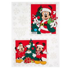 Disney Наклейки на окно "С Новым Годом!", Микки и друзья