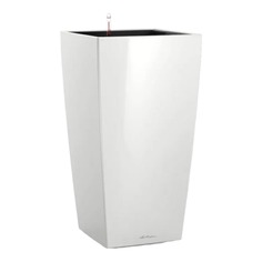 Цветочное кашпо Lechuza Cubico 61 л белый 1 шт.