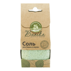 Брикет соляной Соль для бани с эфирным маслом пихты, 200гр No Brand