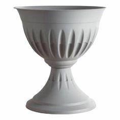 Цветочное кашпо Bama flower Alba 20 л серый 1 шт.