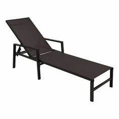 Шезлонг Degamo Tossa черный 192 х 63 х 93,5 см
