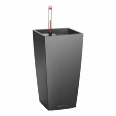 Цветочное кашпо Lechuza Maxi-cubi 1,5 л антрацит 1 шт.