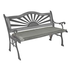 Подушка для скамьи Morbiflex 120 х 50 х 4,5 см хлопок серая