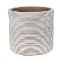 Цветочный горшок L&t pottery Цилиндр серый 1 шт.