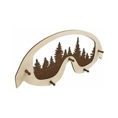 Вешалка 5 крючков Шерегеш Очки No Brand