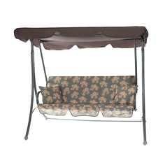 Качели садовые двухместные Olsa С1154 171x122x152,5 см, каркас антрацит Ольса