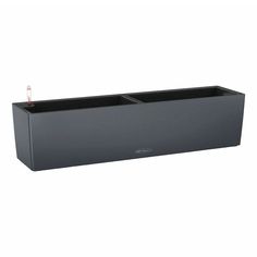 Цветочное кашпо Lechuza Balconera color 12 л серый 1 шт.