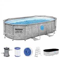 Каркасный бассейн Bestway Power steel 56714 427х250х100 см