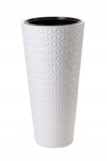 Кашпо круглое с горшком Diamond slim Form Plastic FP2950011