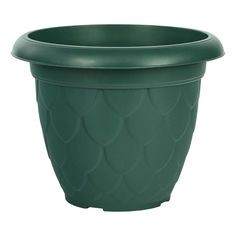 Горшок для цветов Serinova Waterdrop 20 х 15,5 см 2,2 л зеленый