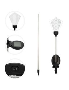 Садовый светильник NoBrand hrustalniy-cvetok-602-1001 1 шт