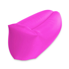 Надувной диван-лежак Lamzac 1629300560 Оригинальный розовый No Brand