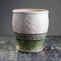 Горшок цветочный Фикус 1 NoBrand 1170865 18 л микс