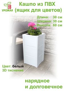 Клумба 33 Урожая Кашпо О333006 60х30 см