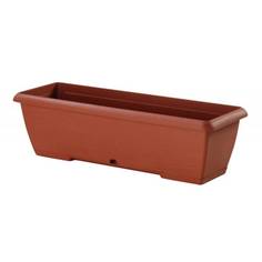 Балконный ящик с поддоном PLASTECNIC S.p.A. 7105486007 TERRAE BOX 60х20х16.7 см, 13.2 л, т No Brand