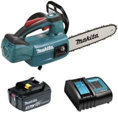 Пила цепная аккумуляторная Makita DUC204SF 20см 18В Li-Ion, акк 3Ач и з/у