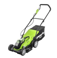 Газонокосилка Greenworks G40LM35K4 40V 2501907UB (35 см) аккумуляторная с 4 Ач аккумулятор